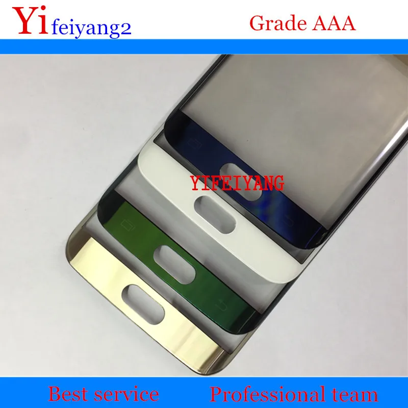 

10pcs A quality Replacement Touch Screen LCD Front Outer Glass Lens For Samsung Galaxy s6 edge G925 touch panel