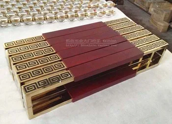 Back to the word titanium golden glass door handle Chinese log door handle hotel door antique handle
Back to the word titanium golden glass door handle Chinese log door handle hotel door antique handle