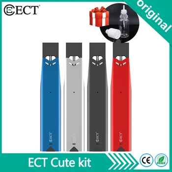 Original ECT Cute Pod System Vape Kit 330mah Battery Vape Pen With 0.8ml Pod Cartridge Vaporizer Electronic Cigarette Kit
Original ECT Cute Pod System Vape Kit 330mah Battery Vape Pen With 0.8ml Pod Cartridge Vaporizer Electronic Cigarette Kit