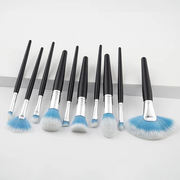 Pro Women 10 pcs Professional Makeup Brush kit With Wood Soft Synthetic Hair Eye Shadow Fan Face Foundation Powder Brushes kit
Pro Women 10 pcs Professional Makeup Brush kit With Wood Soft Synthetic Hair Eye Shadow Fan Face Foundation Powder Brushes kit