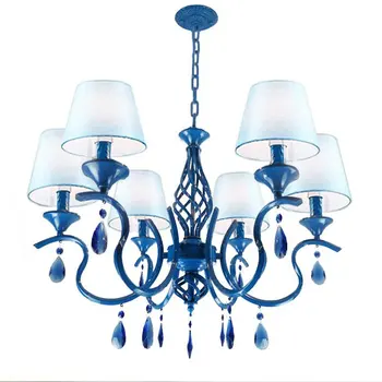 Mediterranean Crystal Sky Blue Living Room Chandeliers Luxury Dining Room Restaurant Hanging Lamp Bedroom European Chandelier
Mediterranean Crystal Sky Blue Living Room Chandeliers Luxury Dining Room Restaurant Hanging Lamp Bedroom European Chandelier