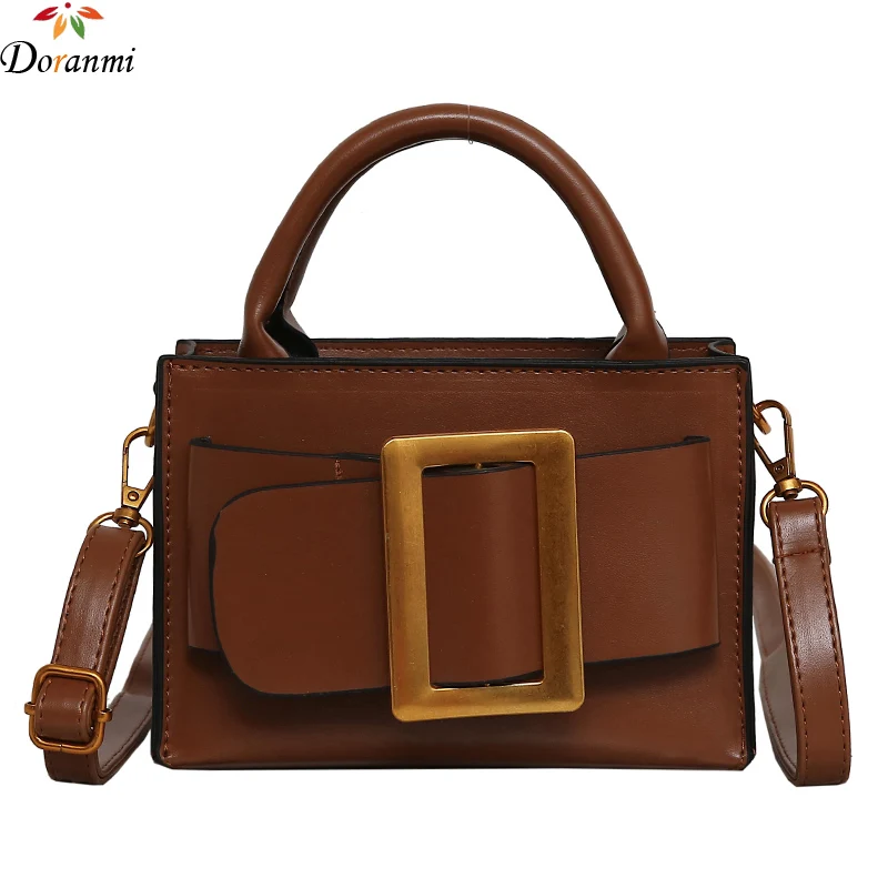 DORANMI Buckle Handbag Women's Square Totes Bag 2019 Fashion Solid Leather Shoulder Bag Crossbody Messenger Handbags DJB108
DORANMI Buckle Handbag Women's Square Totes Bag 2019 Fashion Solid Leather Shoulder Bag Crossbody Messenger Handbags DJB108