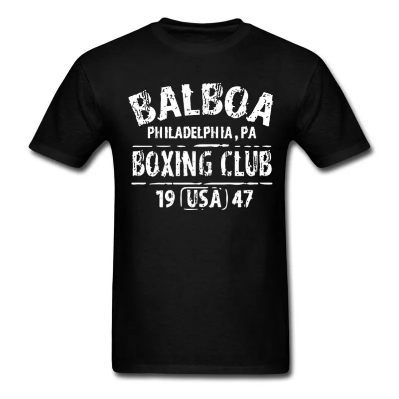 Summer Cotton BALBOA BOXING CLUB 1947 ROCKY Movie Gloves Retro Set Men's T-Shirt Clothing Cool Tops Tee Shirts Hipster Tshirt
Summer Cotton BALBOA BOXING CLUB 1947 ROCKY Movie Gloves Retro Set Men's T-Shirt Clothing Cool Tops Tee Shirts Hipster Tshirt