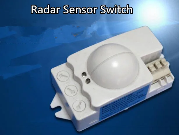 High quality AC220 100W Microwave Radar MR-WB120 Sensor Switch for Panel Ceiling Light Entrance Stairs Sensing range 1-8 meters
High quality AC220 100W Microwave Radar MR-WB120 Sensor Switch for Panel Ceiling Light Entrance Stairs Sensing range 1-8 meters