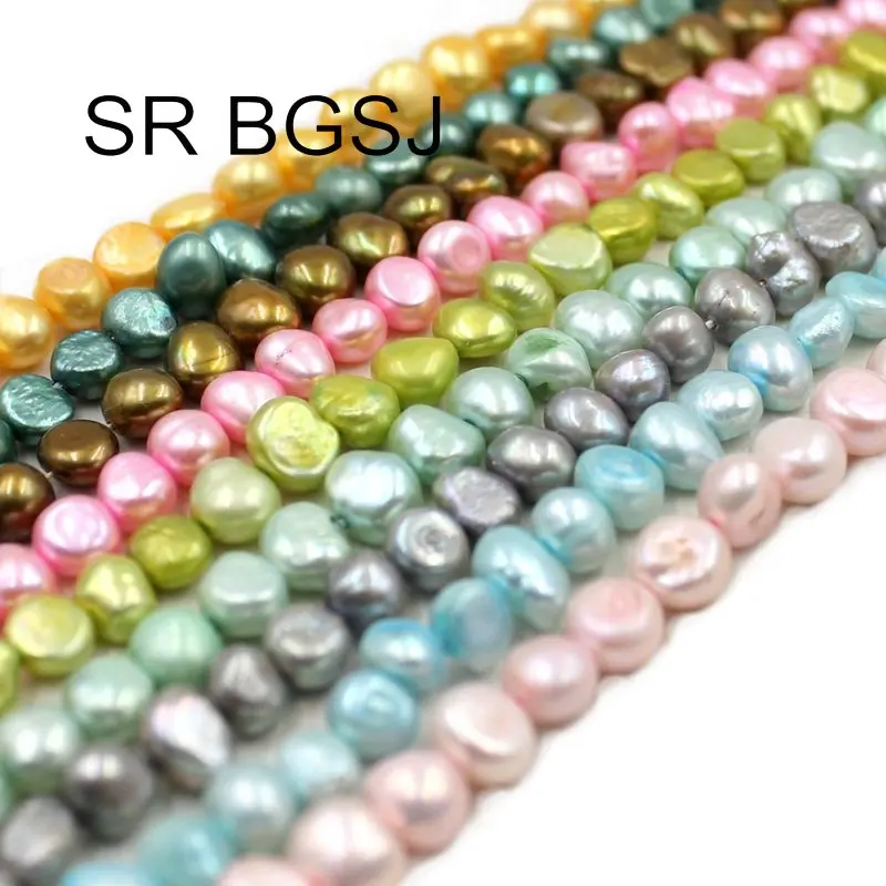 Free Shipping 7-8mm Clearance Baroque Potato Pearl Natural Pearl Freshwater Loose Beads 15"
Free Shipping 7-8mm Clearance Baroque Potato Pearl Natural Pearl Freshwater Loose Beads 15"