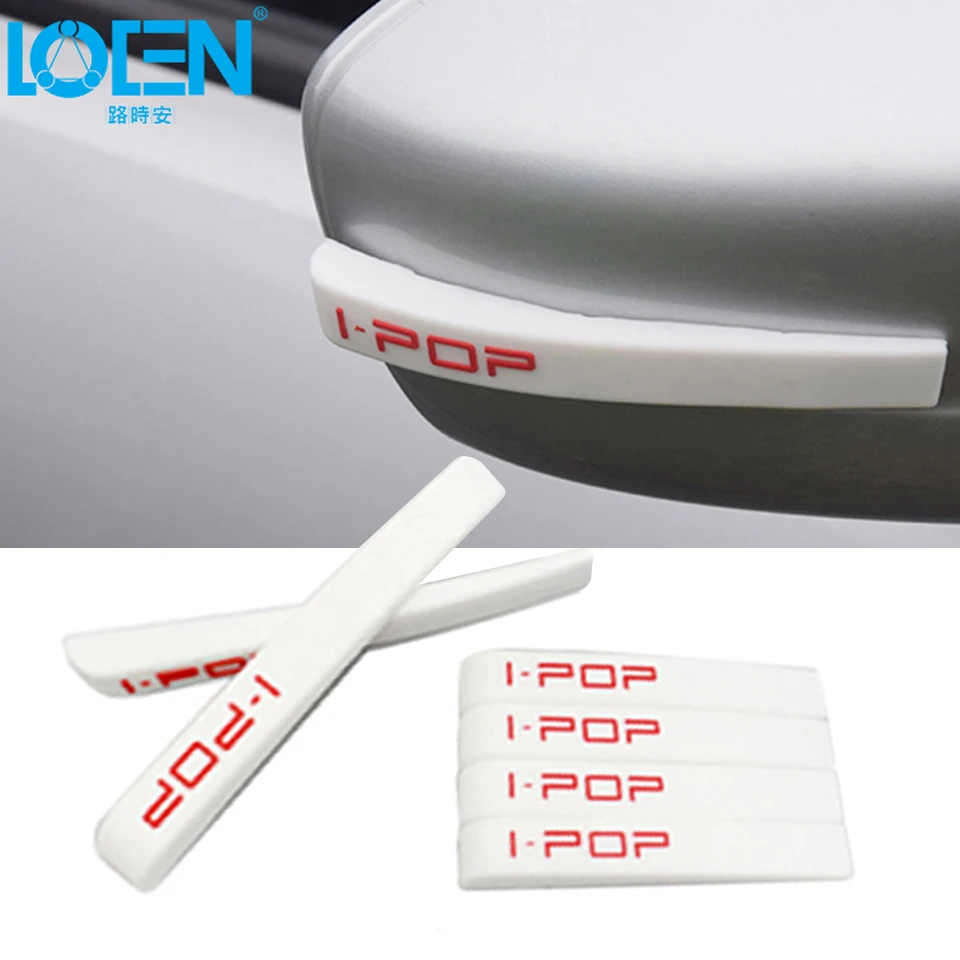 LOEN 6PC/lot Anti-collision Car stickers Car Door Rearview Mirror Protective Decoration Sticker Strips Silica gel Anti-Scratch
LOEN 6PC/lot Anti-collision Car stickers Car Door Rearview Mirror Protective Decoration Sticker Strips Silica gel Anti-Scratch