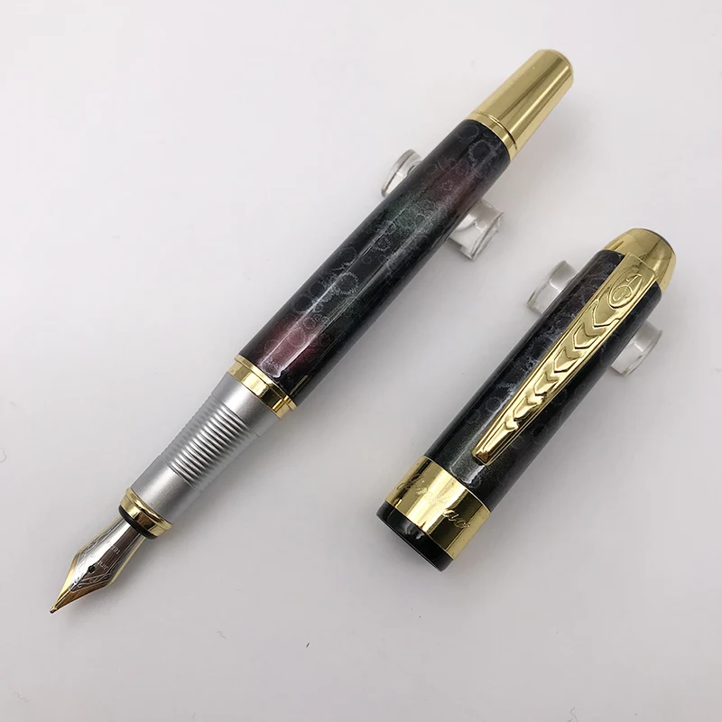 1PC Nice Jinhao Fountain Pen Medium Nib Metal Ink Pens for Writing Painting Student Stationery School Office Supplies
1PC Nice Jinhao Fountain Pen Medium Nib Metal Ink Pens for Writing Painting Student Stationery School Office Supplies