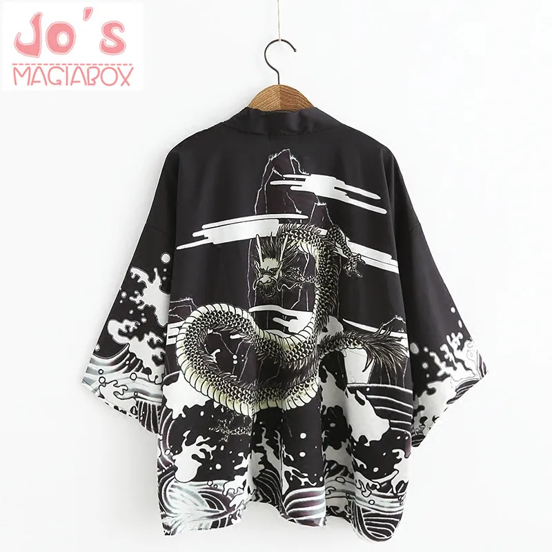 Water Sea Dragon Japanese Kimono Cardigan Female Blouse Women Shirt Jiu Jitsu Harajuku Kimono Sexy Kawaii Long Jacket Silk
Water Sea Dragon Japanese Kimono Cardigan Female Blouse Women Shirt Jiu Jitsu Harajuku Kimono Sexy Kawaii Long Jacket Silk