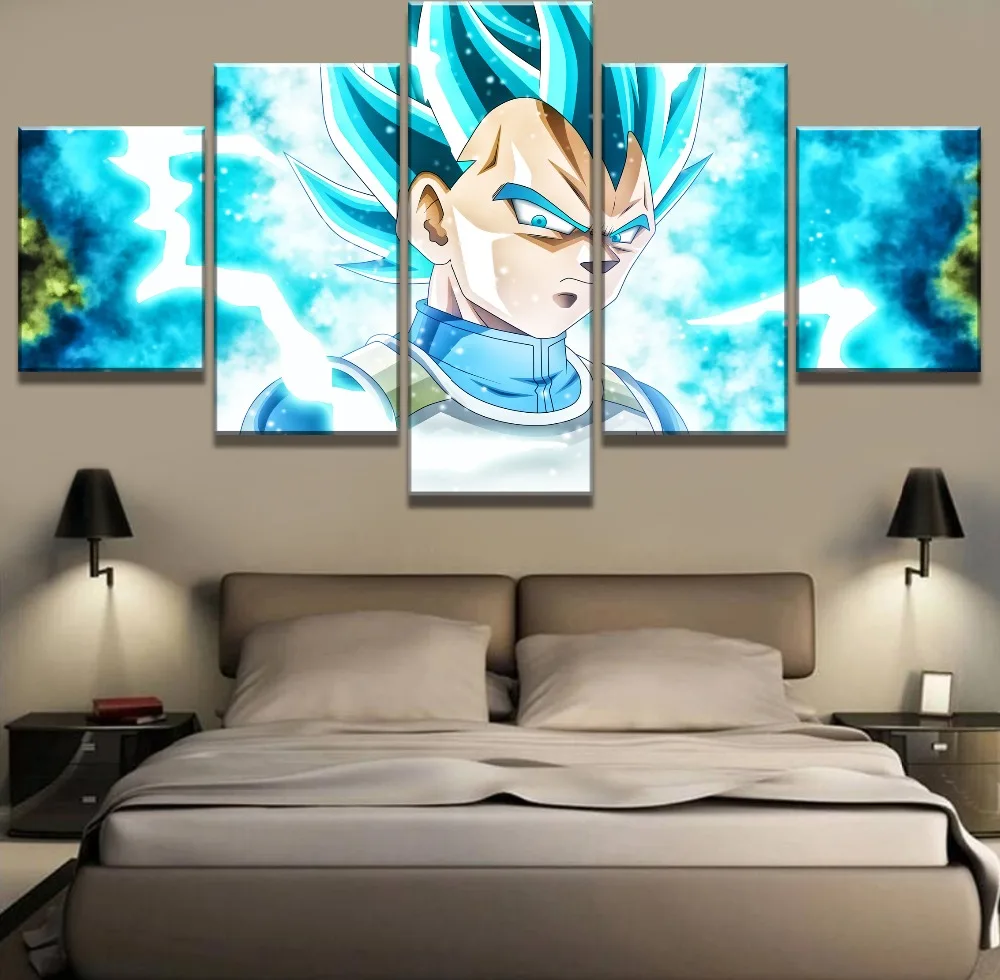 New 5 Piece Dragon Ball Super Vegeta Anime Poster Painting Canvas Wall Art Picture Home Decoration Living Room Canvas Painting
New 5 Piece Dragon Ball Super Vegeta Anime Poster Painting Canvas Wall Art Picture Home Decoration Living Room Canvas Painting
