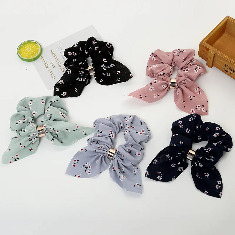 New arrival Fashion women lovely Floral bow Hair bands elegant hair Scrunchies girl's Hair Tie Accessories Ponytail Holder
New arrival Fashion women lovely Floral bow Hair bands elegant hair Scrunchies girl's Hair Tie Accessories Ponytail Holder