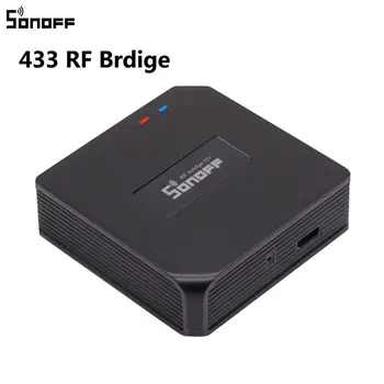 Itead Sonoff RF Bridge 433Mhz Smart Home Automation Module Universal Intelligent Wifi Switch Controller Remote to App via WiFi
Itead Sonoff RF Bridge 433Mhz Smart Home Automation Module Universal Intelligent Wifi Switch Controller Remote to App via WiFi