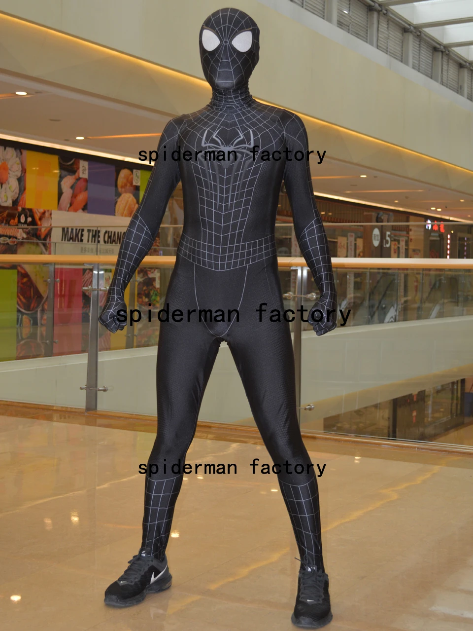 Black Spiderman 2 Costume Spandex Printed Fullbody Spider-man Superhero Cosplay Zentai Suit Halloween Party Bodysuit
Black Spiderman 2 Costume Spandex Printed Fullbody Spider-man Superhero Cosplay Zentai Suit Halloween Party Bodysuit