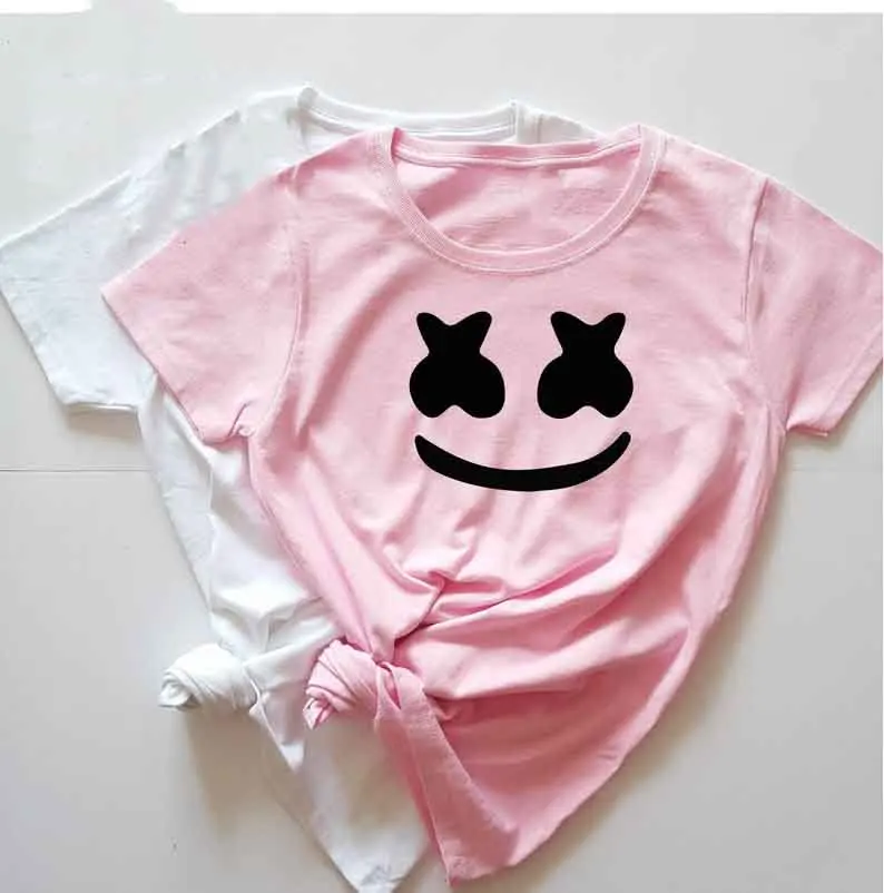 Skuggnas New Arrival Marsmellow T shirt Birthday gift Short Sleeve Fashion Pink t shirts 90s aesthetic Tees Aesthetic Clothing
Skuggnas New Arrival Marsmellow T shirt Birthday gift Short Sleeve Fashion Pink t shirts 90s aesthetic Tees Aesthetic Clothing