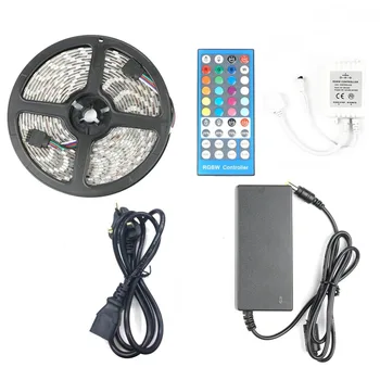 LED Strip Light 12V RGBW(RGB+Warm/Cold White) Waterproof Flexible Diode Tape +40Keys Remote Controller+UK 5A Power Adapter
LED Strip Light 12V RGBW(RGB+Warm/Cold White) Waterproof Flexible Diode Tape +40Keys Remote Controller+UK 5A Power Adapter