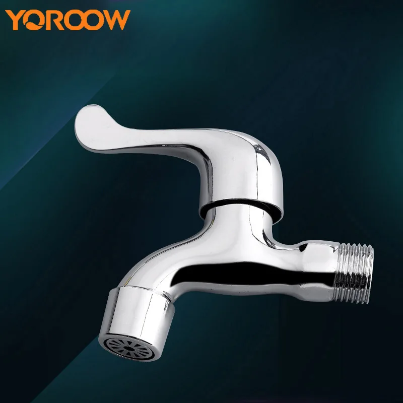 

G1/2" Washing Machine Faucet Quick Water Mouth Single Cold Basin Mop Pool Wall Mounted Taps Cheap Kitchen Bibcock AXH0001