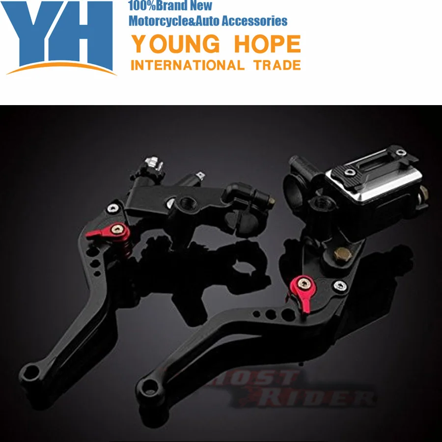 Black CNC 7/8" 22mm Universal CNC Clutch Brake Adjustable Levers Master Cylinder fits for YZF ZX ZZR CBR
Black CNC 7/8" 22mm Universal CNC Clutch Brake Adjustable Levers Master Cylinder fits for YZF ZX ZZR CBR