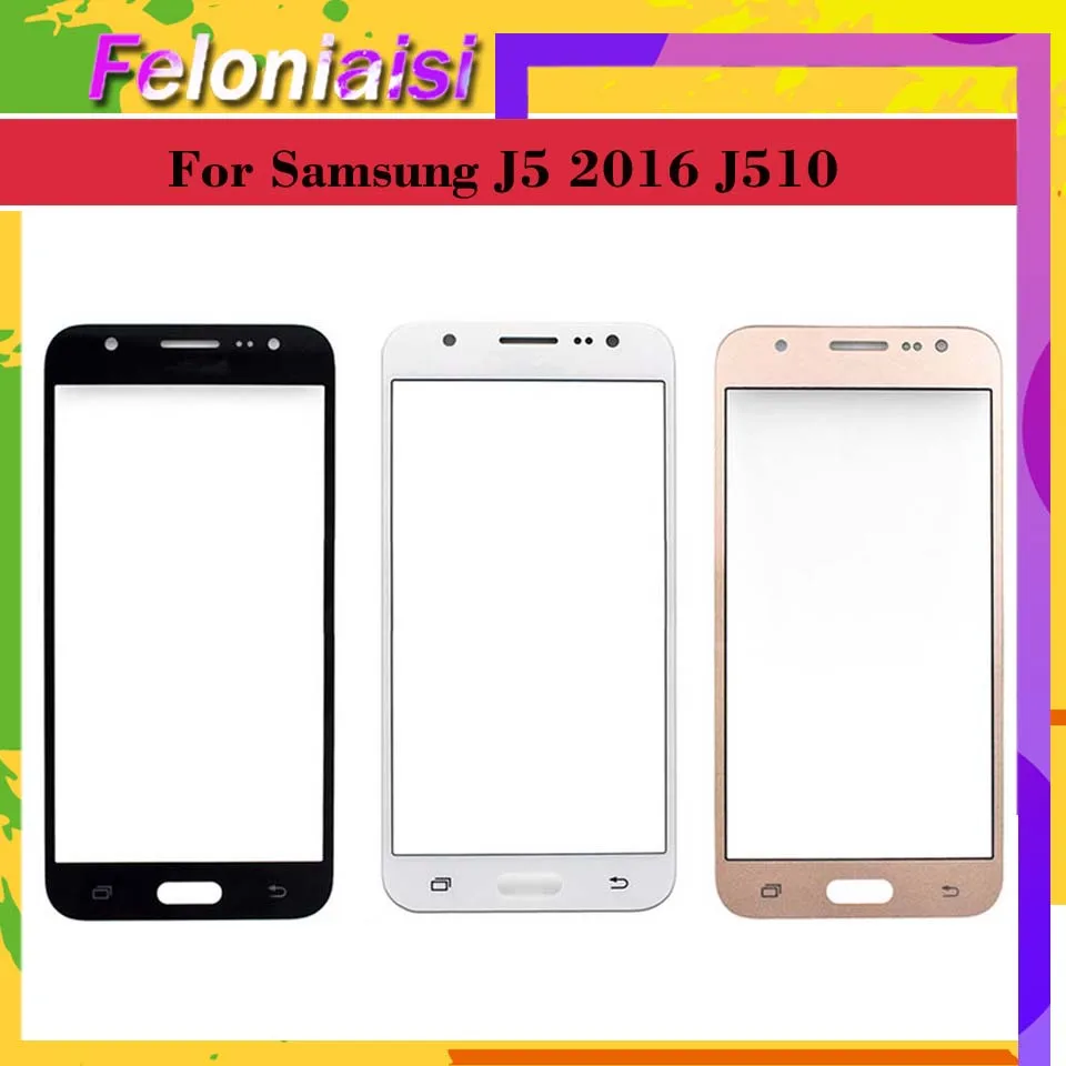 10Pcs/lot For Samsung Galaxy J5 2016 J510 J510F J510FN J510M J510H SM-J510F Touch Screen Outer Glass TouchScreen Front Panel
10Pcs/lot For Samsung Galaxy J5 2016 J510 J510F J510FN J510M J510H SM-J510F Touch Screen Outer Glass TouchScreen Front Panel