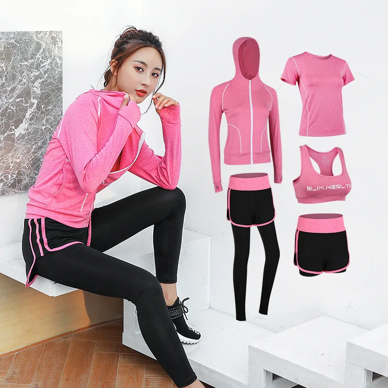 2019 New Yoga Set Women's Gym Clothes Elastic Fitness Running Tights Sportswear Quick Dry Workout Sports Jogging Suits 2-5pcs
2019 New Yoga Set Women's Gym Clothes Elastic Fitness Running Tights Sportswear Quick Dry Workout Sports Jogging Suits 2-5pcs
