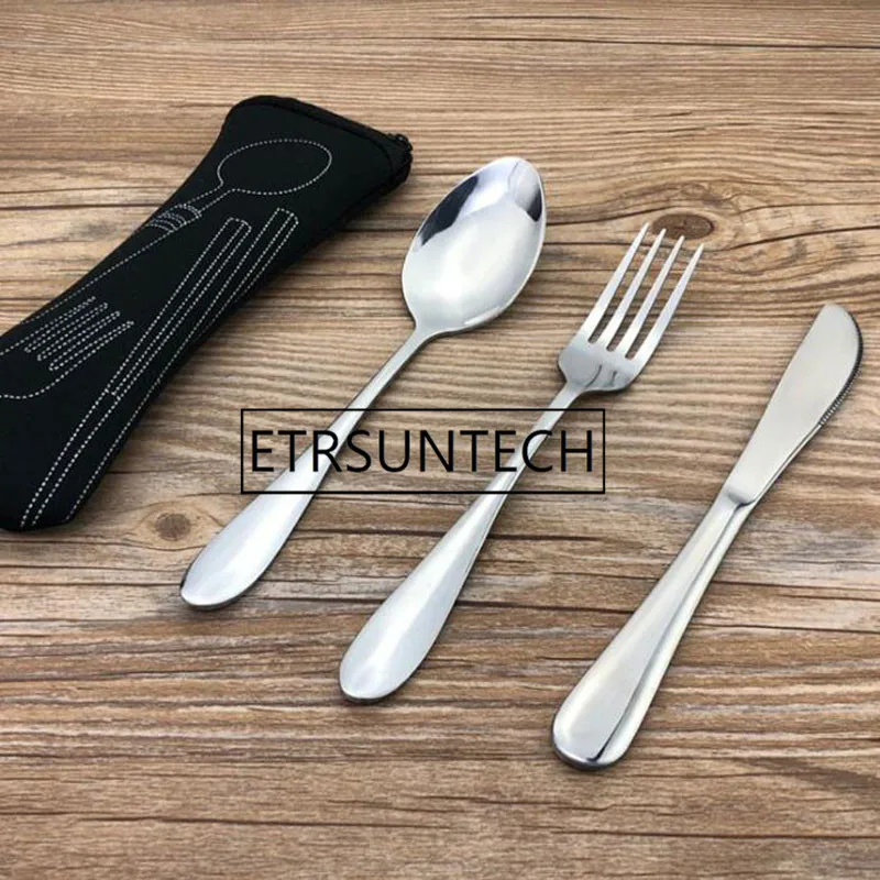 50sets Stainless Steel Cutlery Set Dinnerware Sets Outdoor Portable Tableware Set with Cloth Bag Lunch Tools
50sets Stainless Steel Cutlery Set Dinnerware Sets Outdoor Portable Tableware Set with Cloth Bag Lunch Tools