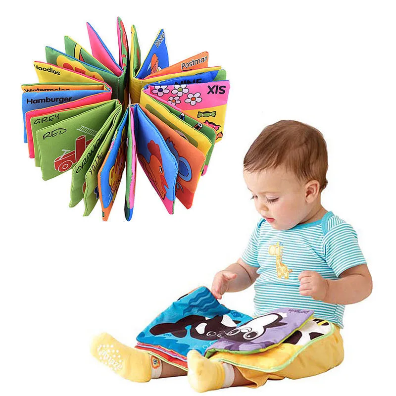 High Quality 10*9CM Kid Baby Intelligence Development Cloth Book Bedding Reading Cognize Book Educational Toy F20
High Quality 10*9CM Kid Baby Intelligence Development Cloth Book Bedding Reading Cognize Book Educational Toy F20