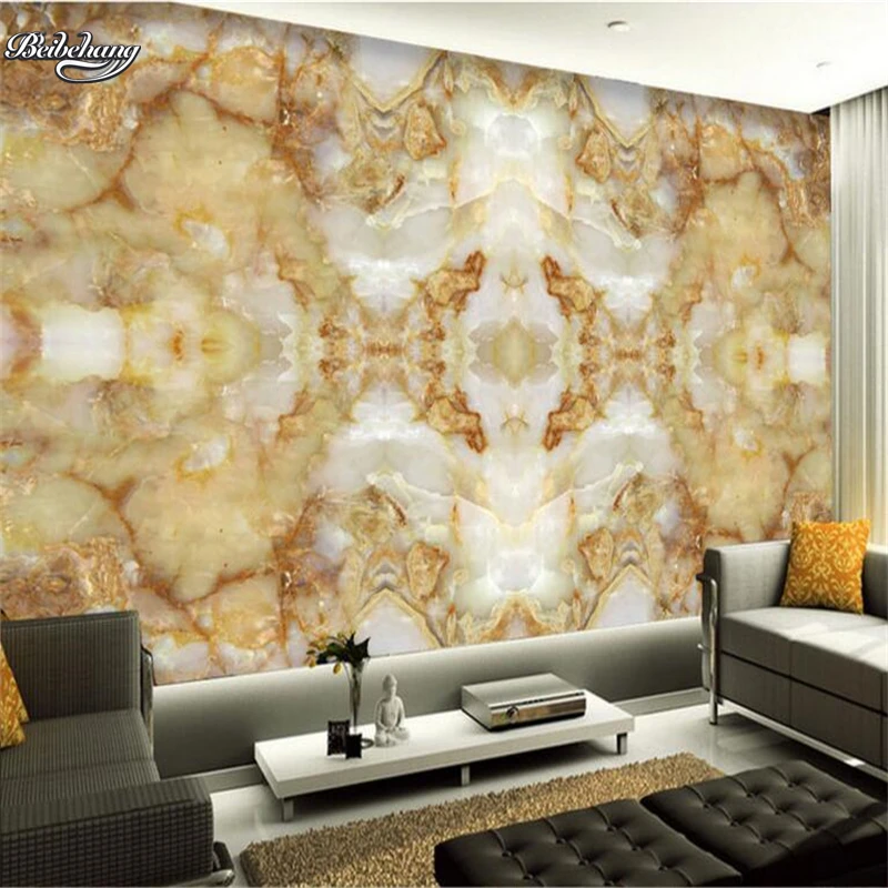 beibehang High - end jade marble texture background wall custom large - scale fresco non - woven fabric wallpaper
beibehang High - end jade marble texture background wall custom large - scale fresco non - woven fabric wallpaper