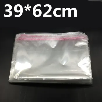 100 Pcs Clear Self Adhesive Seal Plastic Bags Transparent Opp Packing Bags 39x62cm
100 Pcs Clear Self Adhesive Seal Plastic Bags Transparent Opp Packing Bags 39x62cm