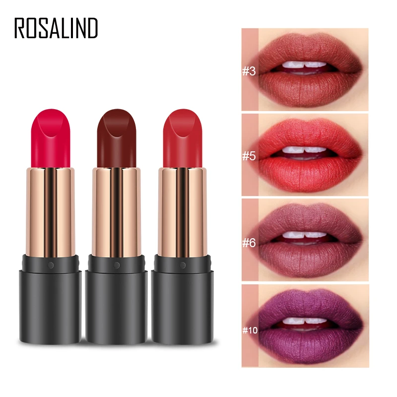 ROSALIND Makeup Lipstick Long-Lasting Matt Lipstick Cosmetics 10 Colors Waterproof Full Professional Matte Lipstick For Make up
ROSALIND Makeup Lipstick Long-Lasting Matt Lipstick Cosmetics 10 Colors Waterproof Full Professional Matte Lipstick For Make up