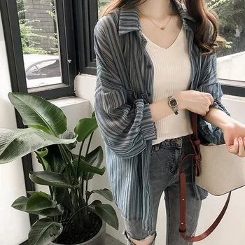 2019 New Summer Sun Protection Clothing Large Size 4XL Simple Loose Chiffon Shirt Fashion Thin Wild Jacket Female Autumn A169 
2019 New Summer Sun Protection Clothing Large Size 4XL Simple Loose Chiffon Shirt Fashion Thin Wild Jacket Female Autumn A169