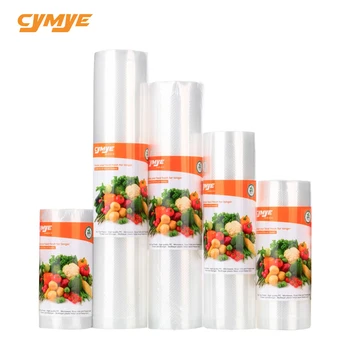 Cymye food Storage saver bags VB01 Vacuum Plastic roll custom size Bags For Kitchen Vacuum Sealer to keep food fresh
Cymye food Storage saver bags VB01 Vacuum Plastic roll custom size Bags For Kitchen Vacuum Sealer to keep food fresh