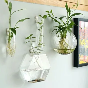 O.RoseLif Handmade Vase Terrarium Container Home Garden Ball Decor Hanging Glass Flower Planter Wall Hanging Glass for a Vase
O.RoseLif Handmade Vase Terrarium Container Home Garden Ball Decor Hanging Glass Flower Planter Wall Hanging Glass for a Vase