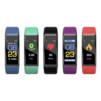blood pressure monitor Smart Band Waterproof Sports Pedometer Heart Rate Monitor Bluetooth Smart Bracelet For Android iOS
blood pressure monitor Smart Band Waterproof Sports Pedometer Heart Rate Monitor Bluetooth Smart Bracelet For Android iOS