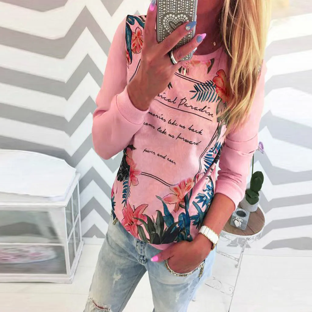 Fashion Women Winter Hoodies Sweatshirts O-Neck Printing Long Sleeve Pullover Sweatshirt Blouse Tops Causal Woman Hoodies
Fashion Women Winter Hoodies Sweatshirts O-Neck Printing Long Sleeve Pullover Sweatshirt Blouse Tops Causal Woman Hoodies