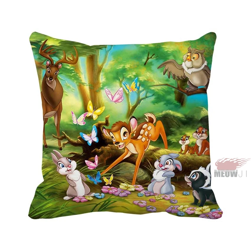 Bambi Cartoon Kid Cute Cartoon Excellent Quality Soft Fashion Style Multi Size Throw Pillow Case Free Shipping
Bambi Cartoon Kid Cute Cartoon Excellent Quality Soft Fashion Style Multi Size Throw Pillow Case Free Shipping