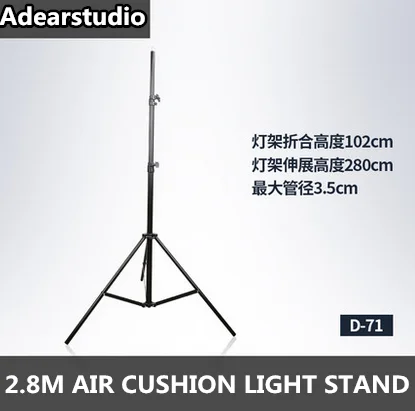 MENIK 2.8M D-71 Light Stand, Air Cushioned, for Photo or Video Photographic Lighting With Adaptor 1/4" Photo Equipment NO00DC
MENIK 2.8M D-71 Light Stand, Air Cushioned, for Photo or Video Photographic Lighting With Adaptor 1/4" Photo Equipment NO00DC