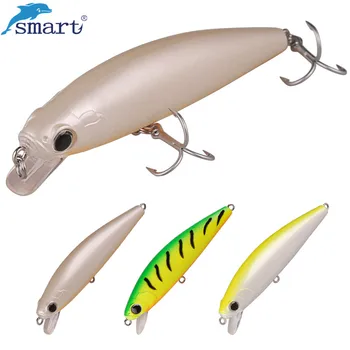 Smart Minnow Bait 90mm/11g 3D Eyes Floating VMC Hook Fishing Lure Isca Artificial Para Pesca Fishing Tackle
Smart Minnow Bait 90mm/11g 3D Eyes Floating VMC Hook Fishing Lure Isca Artificial Para Pesca Fishing Tackle