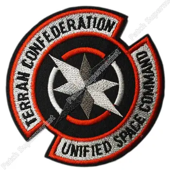 3.5" WING COMMANDER TERRAN CONFEDERATION TV movie Embroidered iron on sew on patch badge emblem rockabilly applique
3.5" WING COMMANDER TERRAN CONFEDERATION TV movie Embroidered iron on sew on patch badge emblem rockabilly applique