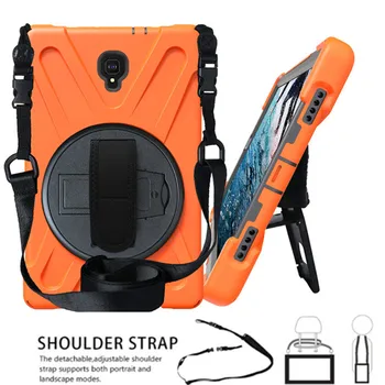 For Samsung Galaxy Tab A 2018 T590 T595 T597 10.5'' Kids Safe Shockproof Heavy Duty Silicone+PC Kickstand Cover+Shoulder Strap
For Samsung Galaxy Tab A 2018 T590 T595 T597 10.5'' Kids Safe Shockproof Heavy Duty Silicone+PC Kickstand Cover+Shoulder Strap