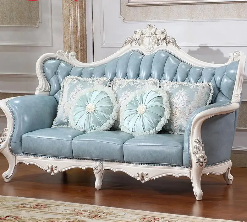 Современный кожаный диван chesterfield для гостиной | Мебель