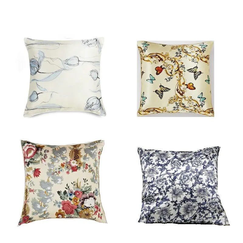 PURE SILK Zipper European Style Luxury Silk Pillow Cushion Cover,Christmas/Home/Car/Sofa decorative
PURE SILK Zipper European Style Luxury Silk Pillow Cushion Cover,Christmas/Home/Car/Sofa decorative