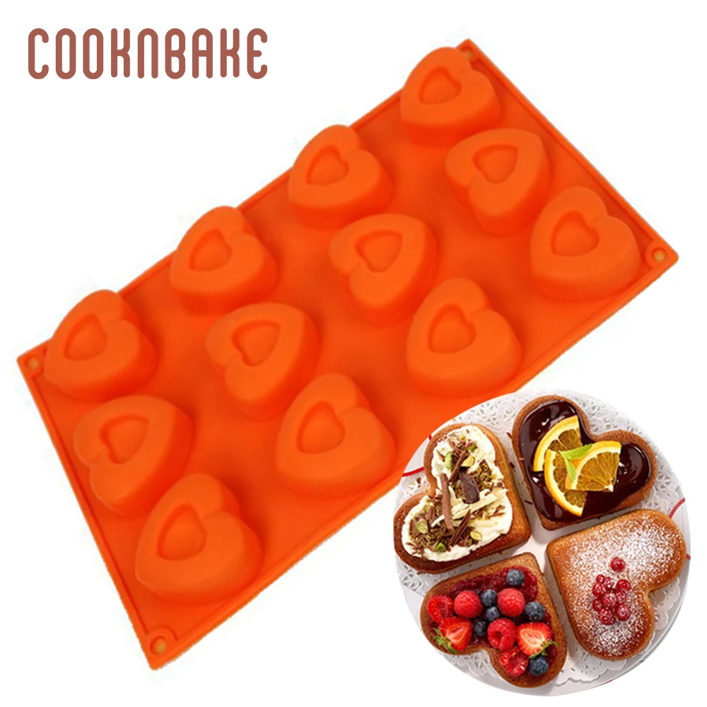 Cake Baking Tools silicone handmade Soap mould love heart shape chocolate mold jelly pudding fondant molds DIY christmas 12 hole
Cake Baking Tools silicone handmade Soap mould love heart shape chocolate mold jelly pudding fondant molds DIY christmas 12 hole