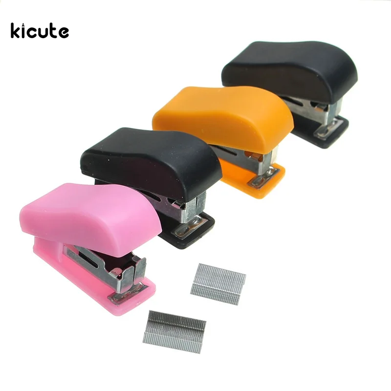 Mini Stapler with No.10 Staples Set Plastic Stapler Paper Mini Binder Office Accessories School Stationary Set Color Random
Mini Stapler with No.10 Staples Set Plastic Stapler Paper Mini Binder Office Accessories School Stationary Set Color Random