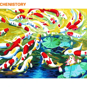 CHENISTORY 40X50 Animal Abstract Oil Painting Decoration Picture Diy Digital Painting By Numbers Wall Decor Canvas Painting Fish
CHENISTORY 40X50 Animal Abstract Oil Painting Decoration Picture Diy Digital Painting By Numbers Wall Decor Canvas Painting Fish