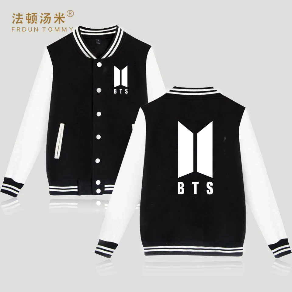 Frdun Tommy BTS Kpop Baseball jacket winter women and men hoodies popular Bangtan Hip hop women Casual Fashion Female
Frdun Tommy BTS Kpop Baseball jacket winter women and men hoodies popular Bangtan Hip hop women Casual Fashion Female