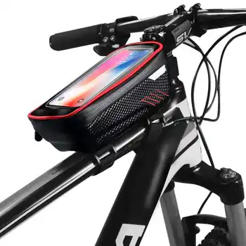 Mountain Bike Bag Rainproof Waterproof Mtb Front Bag 6.2inch Mobile Phone Case Bicycle Top Tube Bag Cycling Accessories
Mountain Bike Bag Rainproof Waterproof Mtb Front Bag 6.2inch Mobile Phone Case Bicycle Top Tube Bag Cycling Accessories