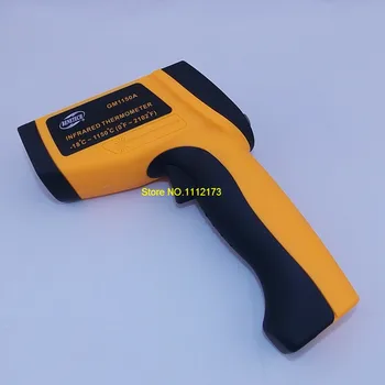 GM1150A Non-Contact LCD display IR Infrared Digital Temperature Gun Thermometer -18~1150C (0~2102F) 0.1~1.00 adjustable
GM1150A Non-Contact LCD display IR Infrared Digital Temperature Gun Thermometer -18~1150C (0~2102F) 0.1~1.00 adjustable