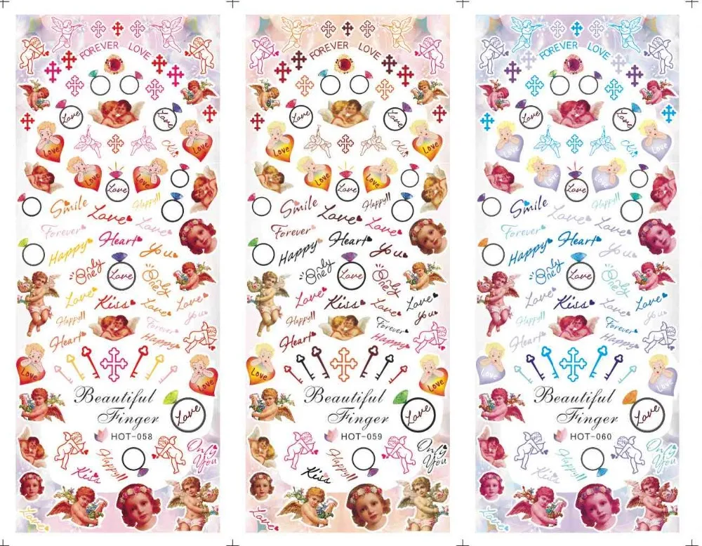 1 Sheet Angel Series Water Stickers Nail Art Stickers Decals Nail Art DIY Decoraties
1 Sheet Angel Series Water Stickers Nail Art Stickers Decals Nail Art DIY Decoraties