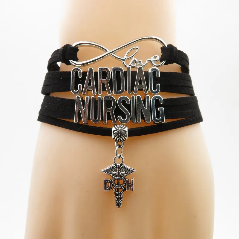 love Profession Cardiac Nursing Bracelet Medical Charm bracelet leather bracelets & bangles for women jewelry Angel nurse gift
love Profession Cardiac Nursing Bracelet Medical Charm bracelet leather bracelets & bangles for women jewelry Angel nurse gift