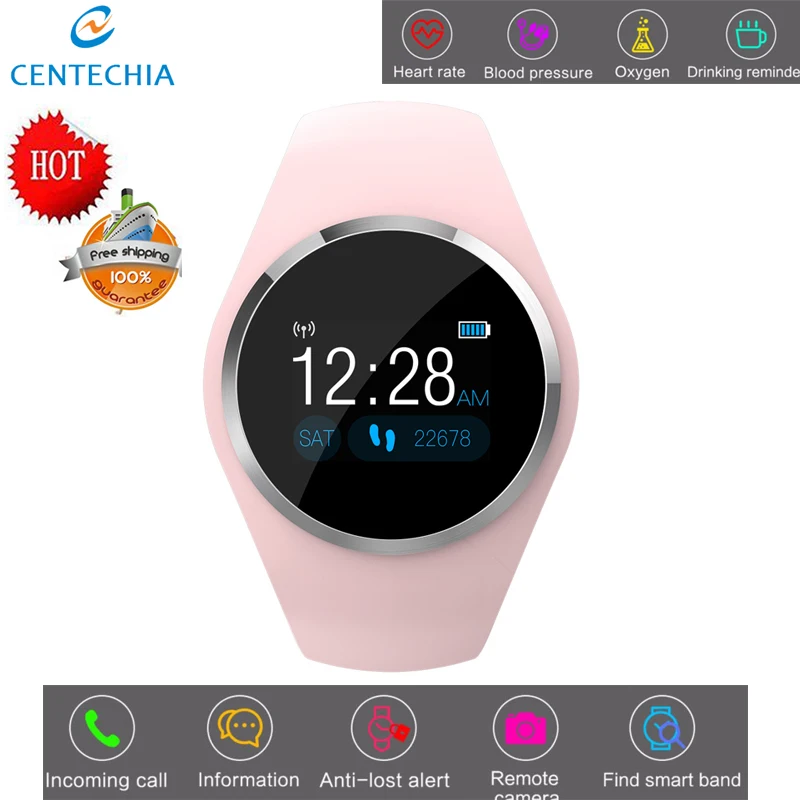 New Sports Waterproof Smart Watch Women Smart Bracelet Band Bluetooth Heart Rate Monitor Fitness Tracker Smartwatch Metal Case
New Sports Waterproof Smart Watch Women Smart Bracelet Band Bluetooth Heart Rate Monitor Fitness Tracker Smartwatch Metal Case