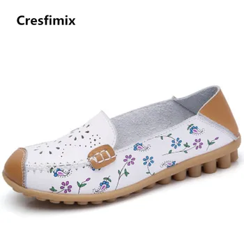 Cresfimix women fashion spring summer real leather loafers lady casual street & dance flat shoes female cool work shoes c2115
Cresfimix women fashion spring summer real leather loafers lady casual street & dance flat shoes female cool work shoes c2115