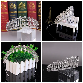 Crystal Pearl Crowns Rhinestone Tiara Hairband Silver Plated Hair Jewelry Princess Crown Wedding Hair Accessories Jewelry
Crystal Pearl Crowns Rhinestone Tiara Hairband Silver Plated Hair Jewelry Princess Crown Wedding Hair Accessories Jewelry
